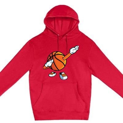 Funny Dabbing Basketball Dancing Ball Game In Shoes For Boy Premium Pullover Hoodie