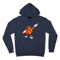 Funny Dabbing Basketball Dancing Ball Game In Shoes For Boy Hoodie