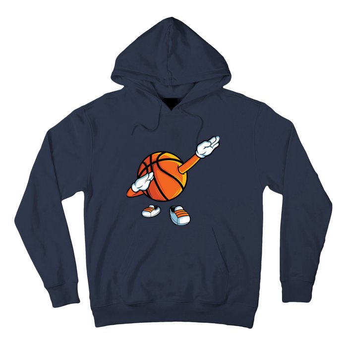 Funny Dabbing Basketball Dancing Ball Game In Shoes For Boy Hoodie