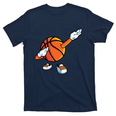 Funny Dabbing Basketball Dancing Ball Game In Shoes For Boy T-Shirt