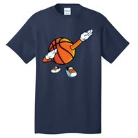 Funny Dabbing Basketball Dancing Ball Game In Shoes For Boy Tall T-Shirt