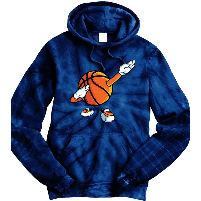 Funny Dabbing Basketball Dancing Ball Game In Shoes For Boy Tie Dye Hoodie