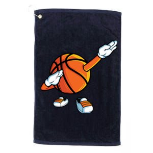 Funny Dabbing Basketball Dancing Ball Game In Shoes For Boy Platinum Collection Golf Towel