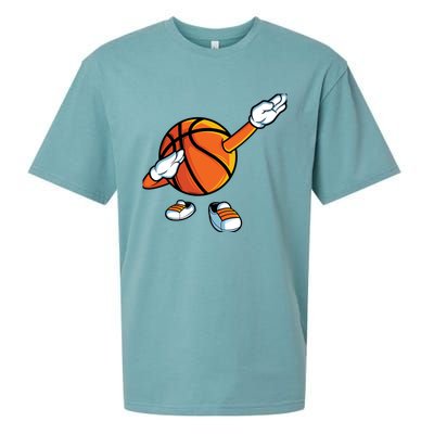 Funny Dabbing Basketball Dancing Ball Game In Shoes For Boy Sueded Cloud Jersey T-Shirt