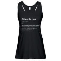 Funny Definition BidenFlation The Cost Of Voting Disaster Ladies Essential Flowy Tank