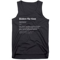 Funny Definition BidenFlation The Cost Of Voting Disaster Tank Top