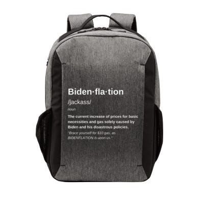 Funny Definition BidenFlation The Cost Of Voting Disaster Vector Backpack