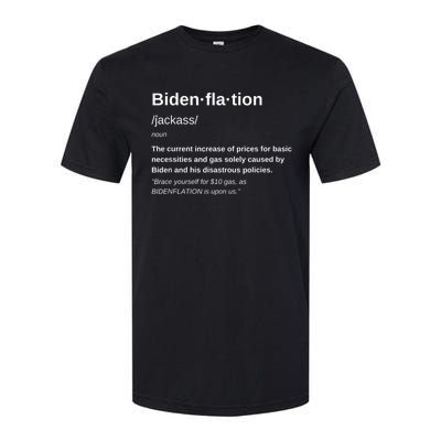 Funny Definition BidenFlation The Cost Of Voting Disaster Softstyle CVC T-Shirt