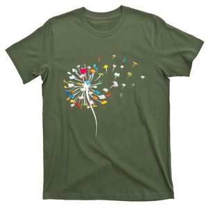 Funny Dandelion Books Gift For Reading Lover T-Shirt