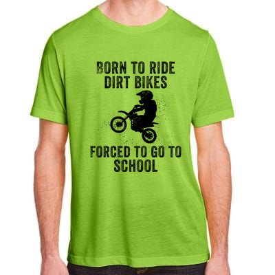 Funny Dirt Bike Art For Motocross Dirt Bike Rider Adult ChromaSoft Performance T-Shirt