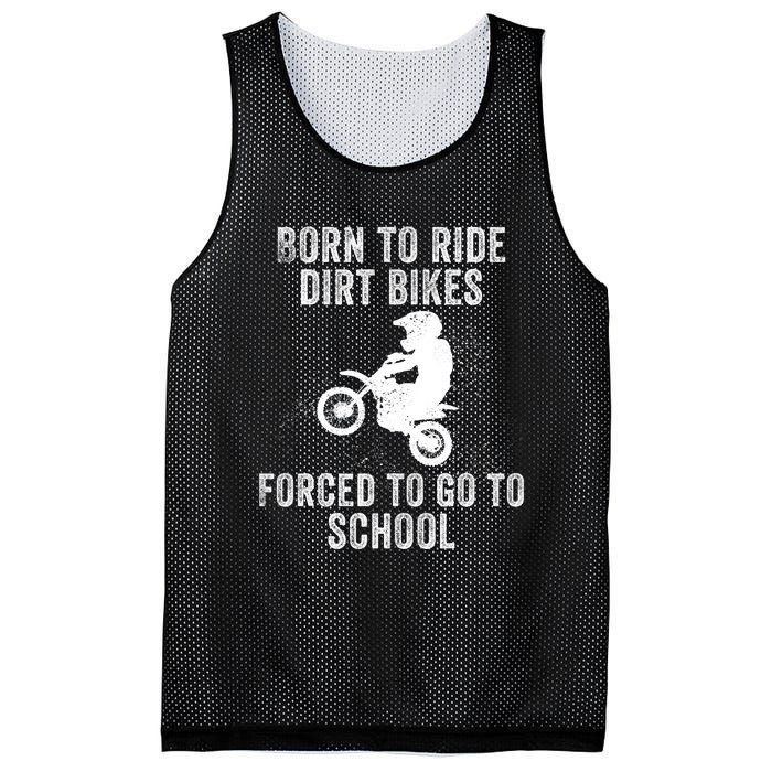 Funny Dirt Bike Art For Motocross Dirt Bike Rider Mesh Reversible Basketball Jersey Tank