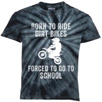 Funny Dirt Bike Art For Motocross Dirt Bike Rider Kids Tie-Dye T-Shirt