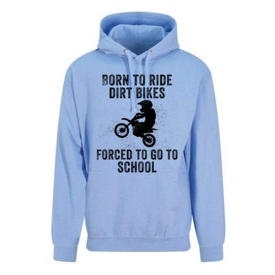 Funny Dirt Bike Art For Motocross Dirt Bike Rider Unisex Surf Hoodie