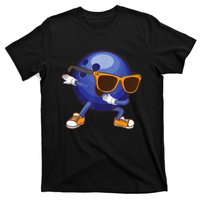 Funny Dabbing Bowling Gift For Bowler Dancer T-Shirt