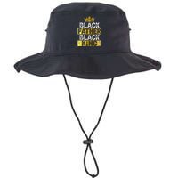 Fathers Day Black Father Black King African American Dad Legacy Cool Fit Booney Bucket Hat