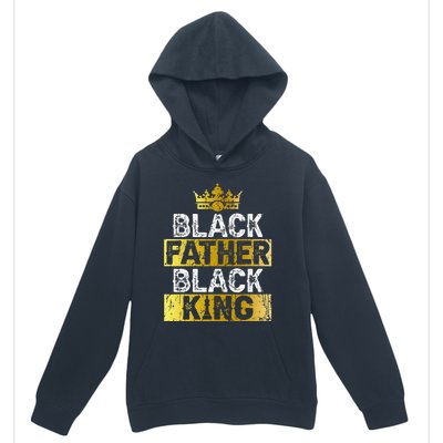 Fathers Day Black Father Black King African American Dad Urban Pullover Hoodie