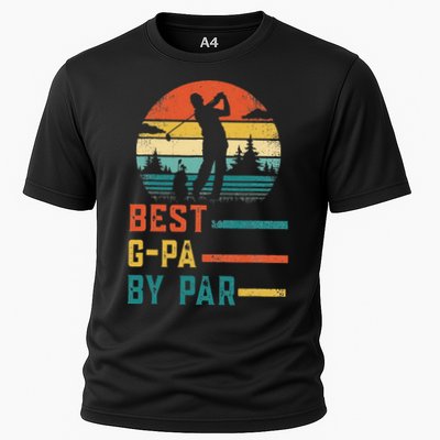 Father's Day Best G-Pa By Par Golf Gifts For Dad Grandpa Cooling Performance Crew T-Shirt