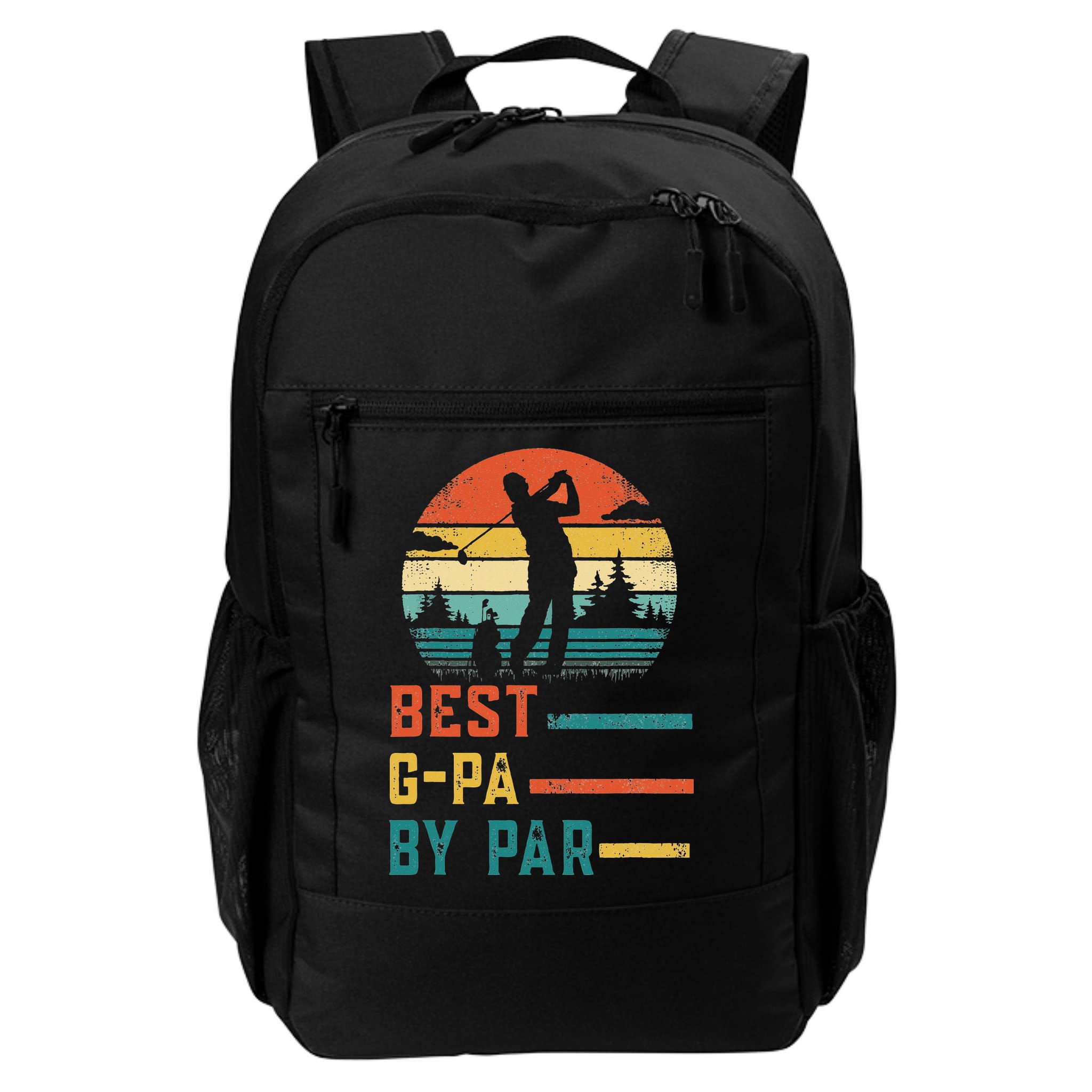 Father's Day Best G-Pa By Par Golf Gifts For Dad Grandpa Backpack
