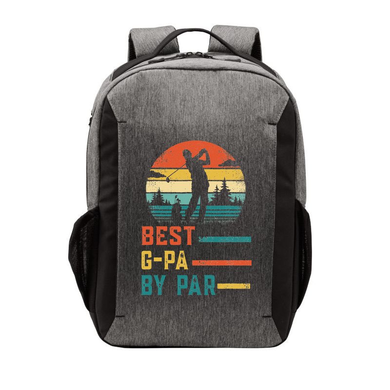 Father's Day Best G-Pa By Par Golf Gifts For Dad Grandpa Vector Backpack