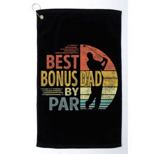 Father's Day Best Bonus Dad By Par Golf Gifts For Dad Platinum Collection Golf Towel