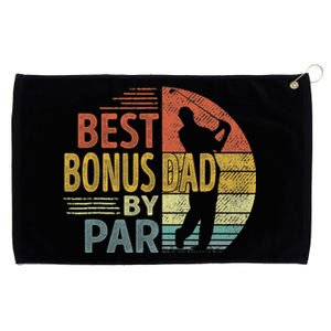 Father's Day Best Bonus Dad By Par Golf Gifts For Dad Grommeted Golf Towel