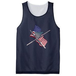 Father's Day Billiards Usa Flag Pool Player Gift For Dad Mesh Reversible Basketball Jersey Tank