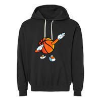 Funny Dabbing Basketball Dancing Ball Game In Shoes For Garment-Dyed Fleece Hoodie