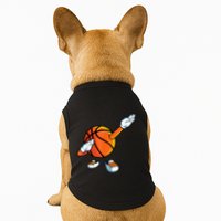 Funny Dabbing Basketball Dancing Ball Game In Shoes For Doggie Tank