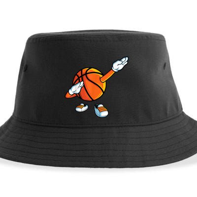 Funny Dabbing Basketball Dancing Ball Game In Shoes For Sustainable Bucket Hat