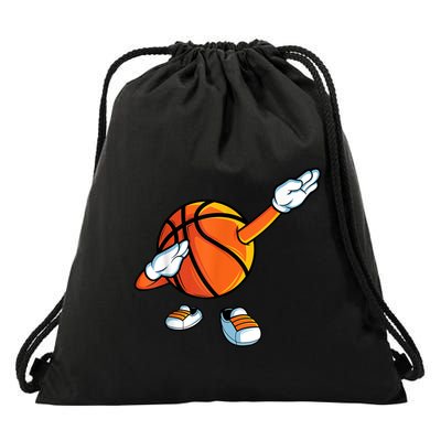 Funny Dabbing Basketball Dancing Ball Game In Shoes For Drawstring Bag