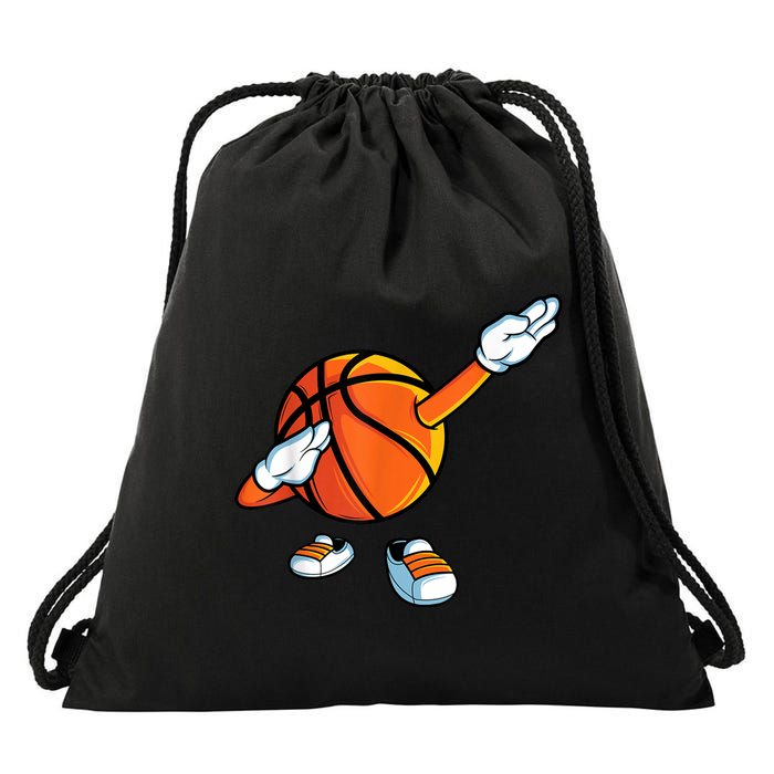 Funny Dabbing Basketball Dancing Ball Game In Shoes For Drawstring Bag