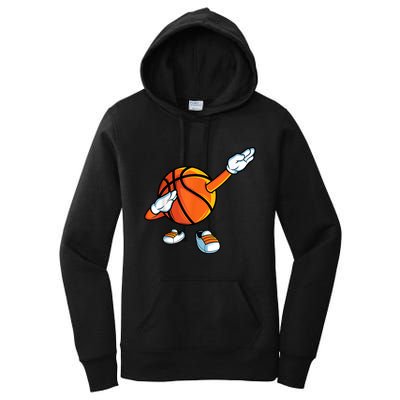 Funny Dabbing Basketball Dancing Ball Game In Shoes For Women's Pullover Hoodie