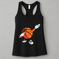 Funny Dabbing Basketball Dancing Ball Game In Shoes For Womens Tank Top