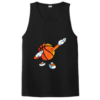 Funny Dabbing Basketball Dancing Ball Game In Shoes For PosiCharge Competitor Tank