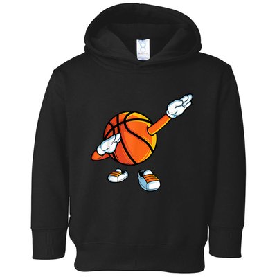 Funny Dabbing Basketball Dancing Ball Game In Shoes For Toddler Hoodie