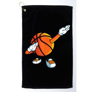 Funny Dabbing Basketball Dancing Ball Game In Shoes For Platinum Collection Golf Towel