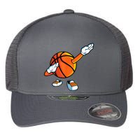 Funny Dabbing Basketball Dancing Ball Game In Shoes For Flexfit Unipanel Trucker Cap