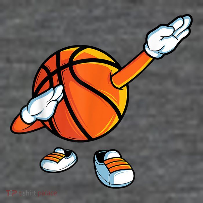 Funny Dabbing Basketball Dancing Ball Game In Shoes For Flexfit Unipanel Trucker Cap