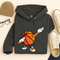 Funny Dabbing Basketball Dancing Ball Game In Shoes For Hoodie