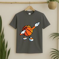 Funny Dabbing Basketball Dancing Ball Game In Shoes For T-Shirt