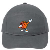 Funny Dabbing Basketball Dancing Ball Game In Shoes For 7-Panel Snapback Hat