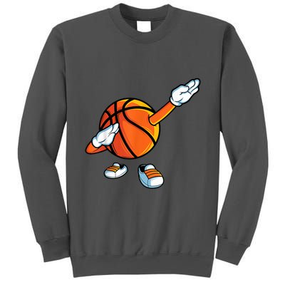Funny Dabbing Basketball Dancing Ball Game In Shoes For Tall Sweatshirt