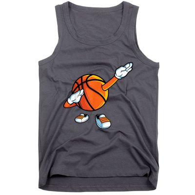 Funny Dabbing Basketball Dancing Ball Game In Shoes For Tank Top