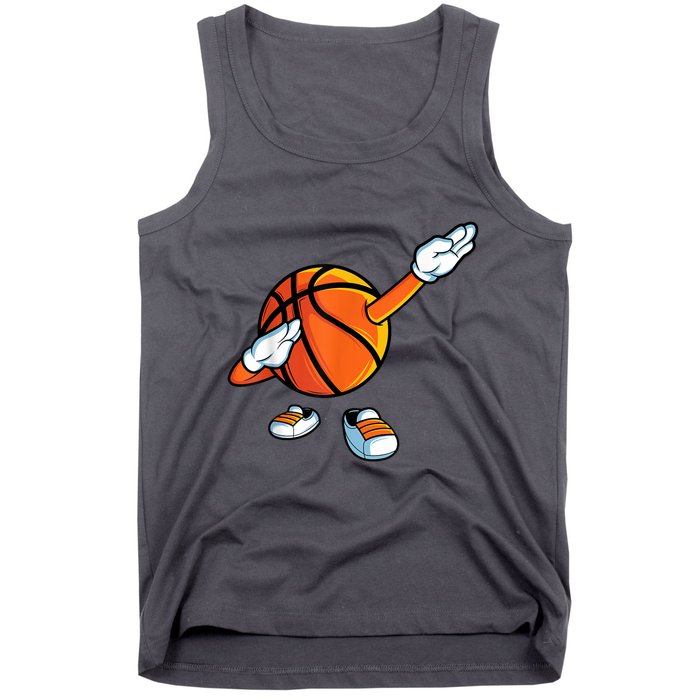 Funny Dabbing Basketball Dancing Ball Game In Shoes For Tank Top