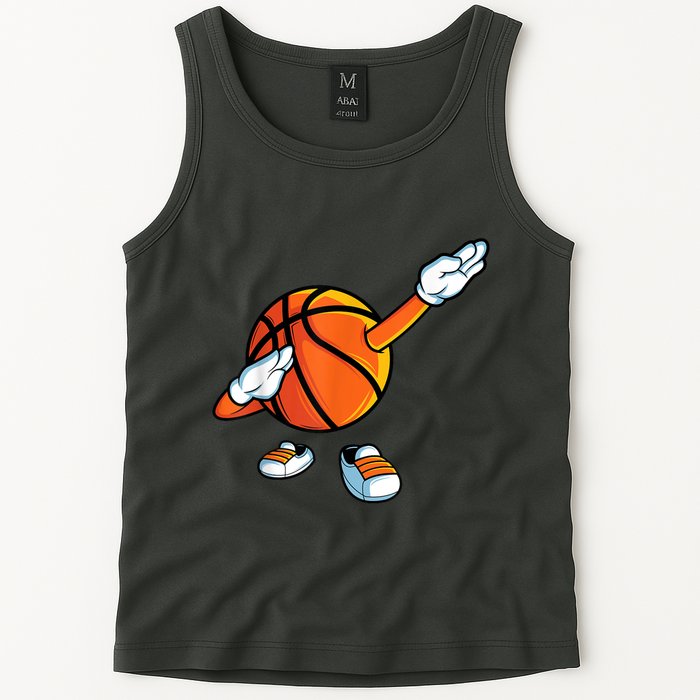 Funny Dabbing Basketball Dancing Ball Game In Shoes For Tank Top