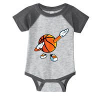 Funny Dabbing Basketball Dancing Ball Game In Shoes For Infant Baby Jersey Bodysuit
