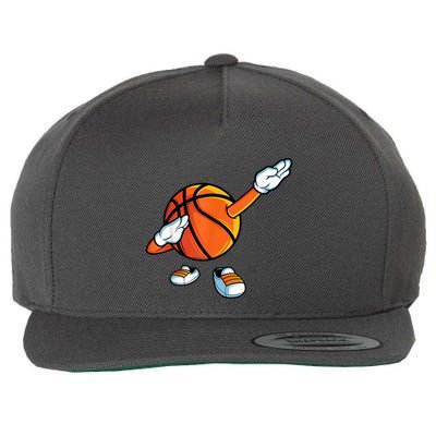 Funny Dabbing Basketball Dancing Ball Game In Shoes For Wool Snapback Cap