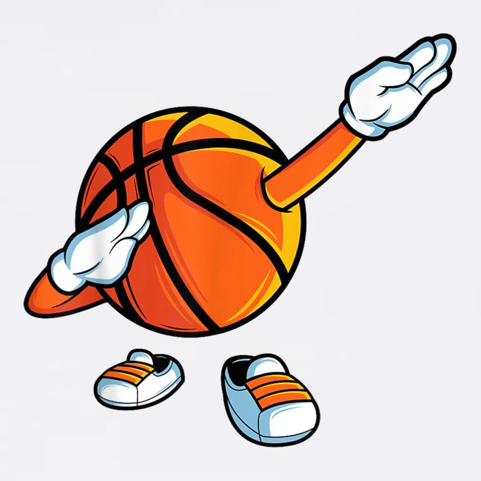 Funny Dabbing Basketball Dancing Ball Game In Shoes For Garment-Dyed Sweatshirt