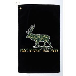 Fathers Day Best Buckin Dad Ever Father Camo Platinum Collection Golf Towel