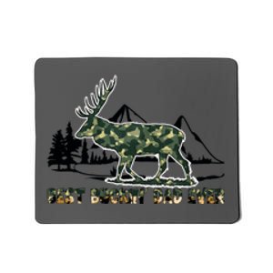 Fathers Day Best Buckin Dad Ever Father Camo Mousepad